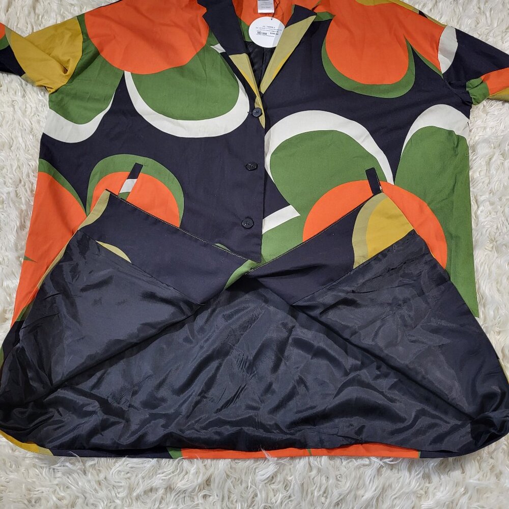 Alembika Floral Oversized Jacket Size Medium - Picture 15 of 16